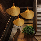 ZenWeave Bamboe Hanglamp – Handgeweven Oosterse Stijl voor Huis en Restaurant