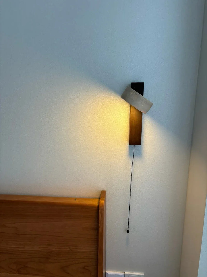 AureaCave Wabi-Sabi Travertin Wandlamp