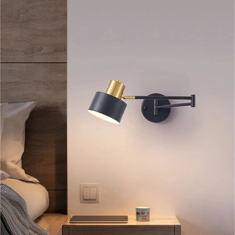 LUXARM Verstelbare Wandlamp met Lange Arm - wandlamp - verlicht
