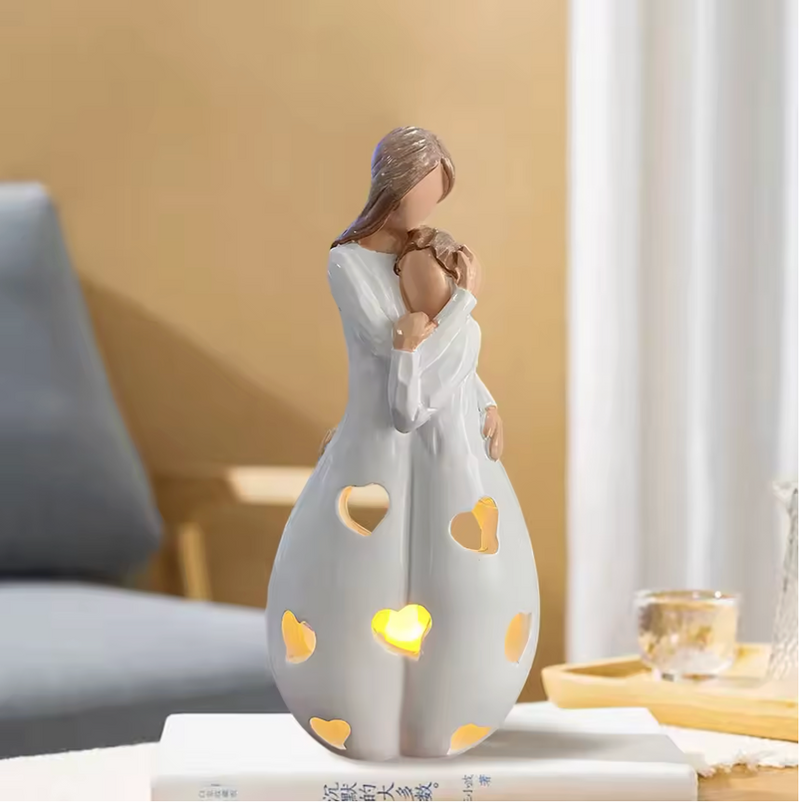 Romantische Beige Tafellamp