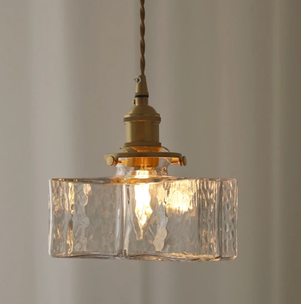 Fatima - Moderne Retro Glazen Hanglamp - hanglampen