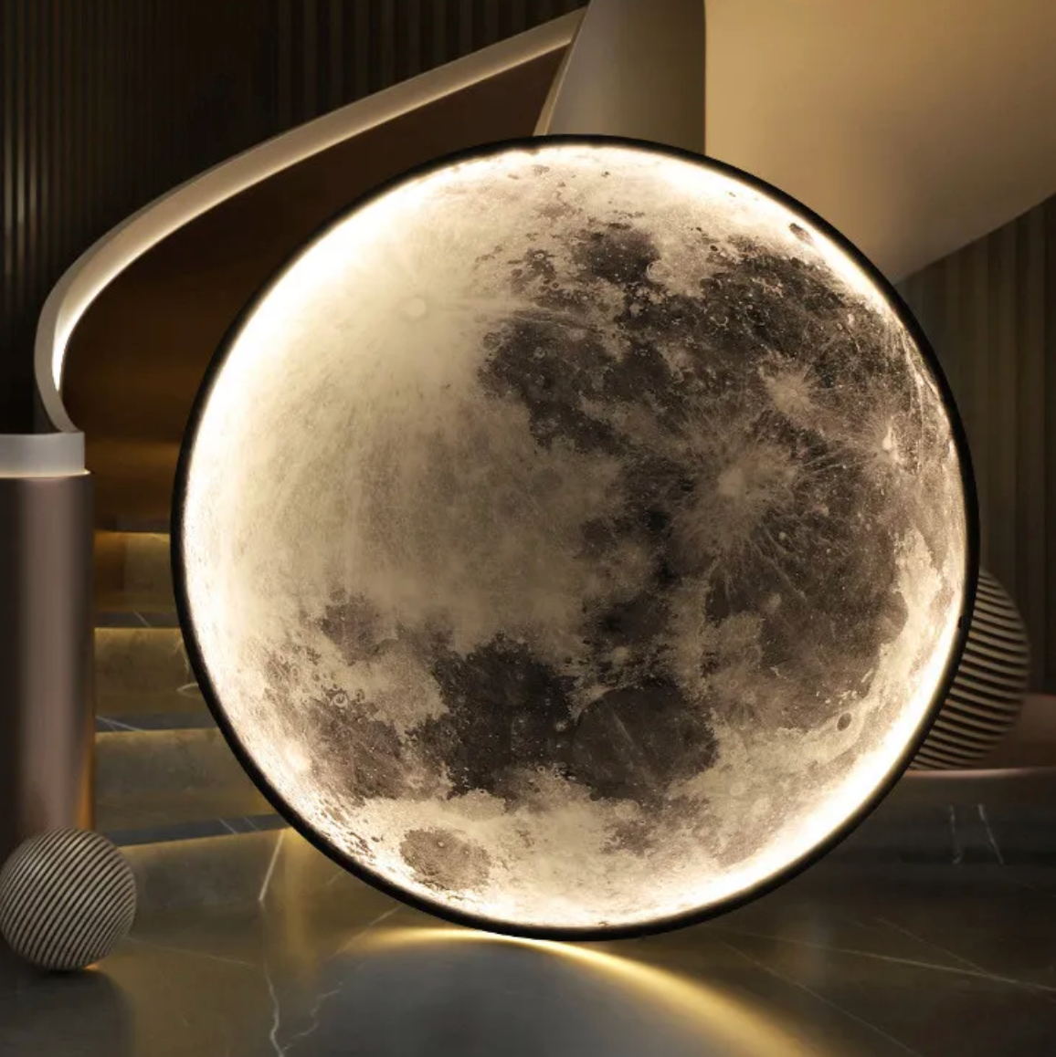 Moonlamp - Creëer Een Magisch Effect In Je Kamer! - wandlampen - materiaaldetail