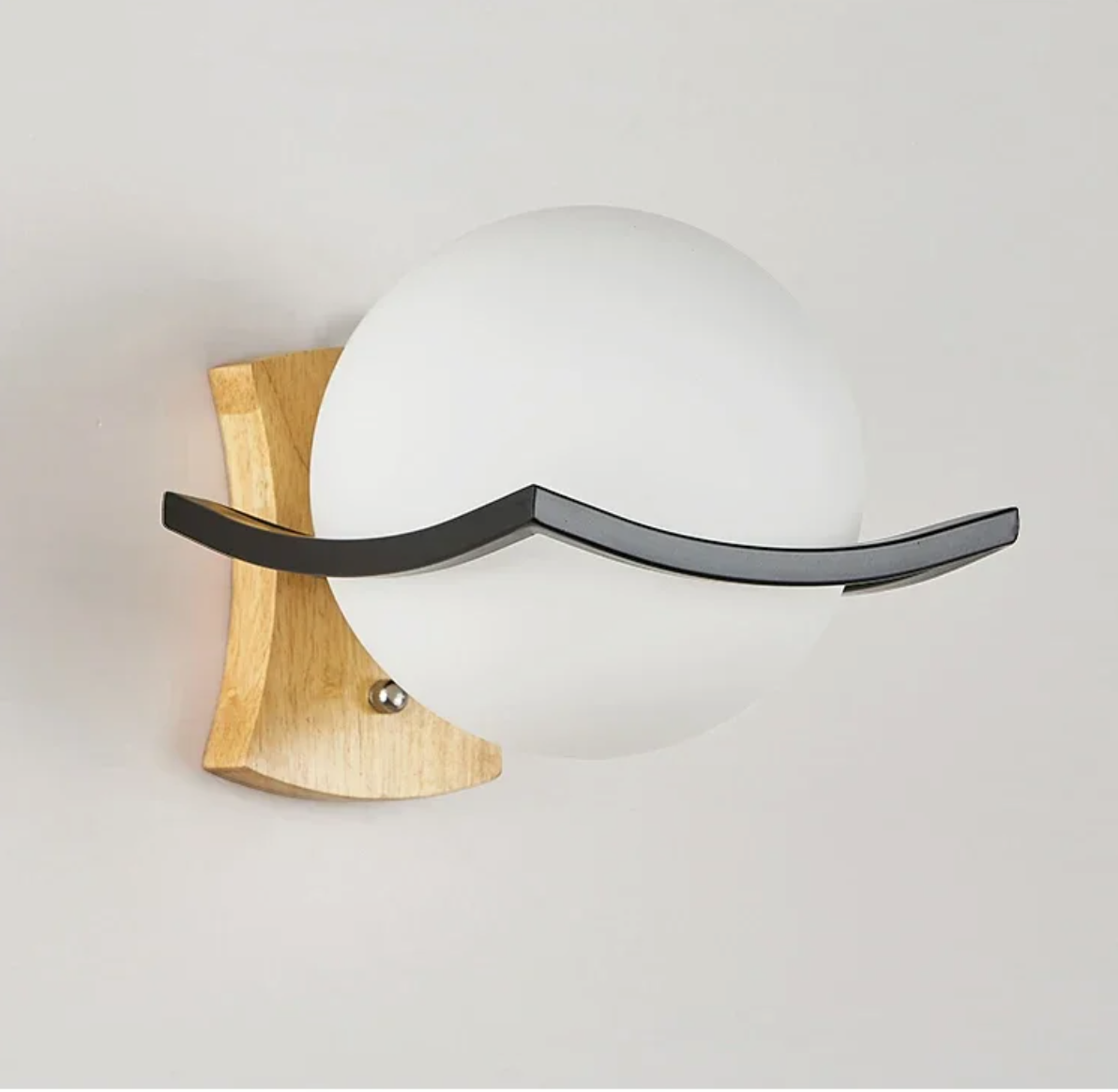 Moderne LED Wandlamp Van Glas - wandlampen - sfeerbeeld