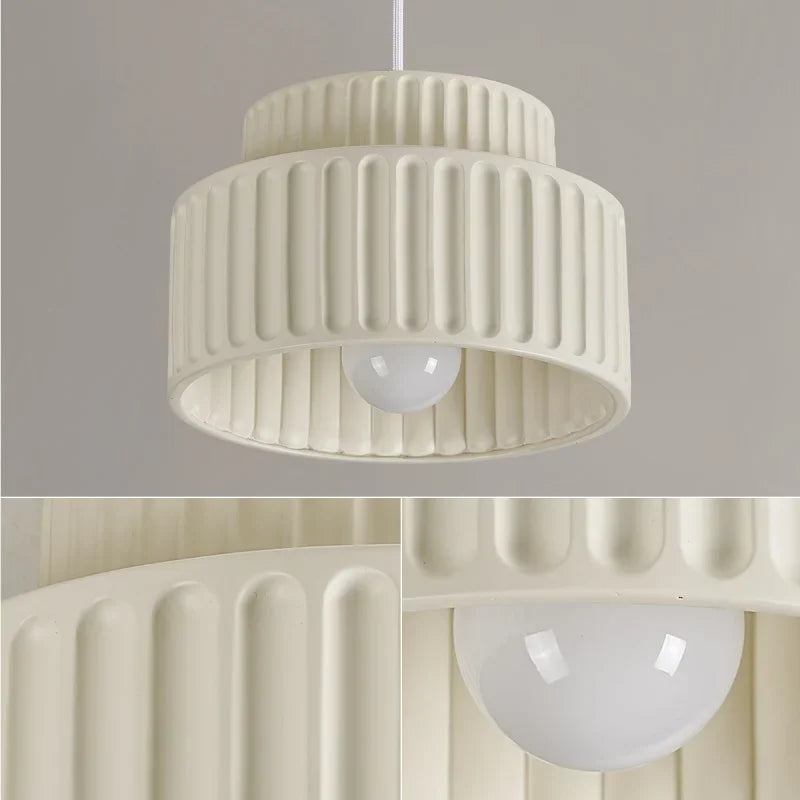 LumiCream – Nordic Moderne LED Hanglamp - plafondlampen - sfeerbeeld