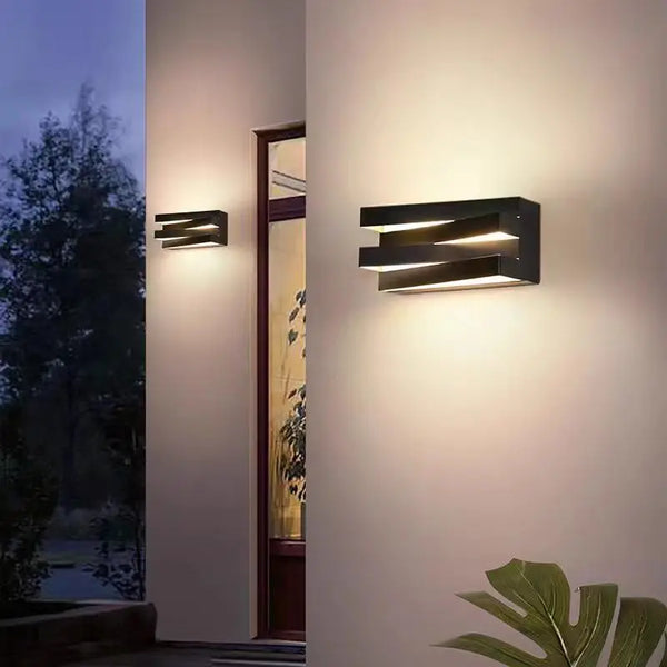 LuxGate Pro – LED Buitenwandlamp IP65 van Aluminium voor Tuin, Villa & Poort