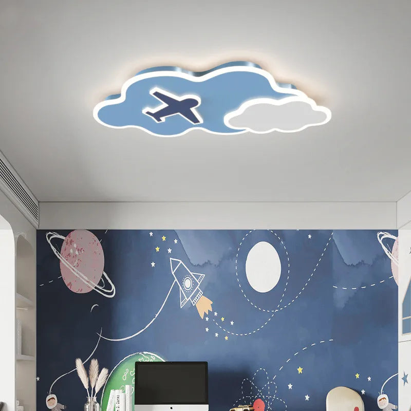 CosmoGlow Astronaut Wolkenplafondlamp - plafondlamp - zijaanzicht