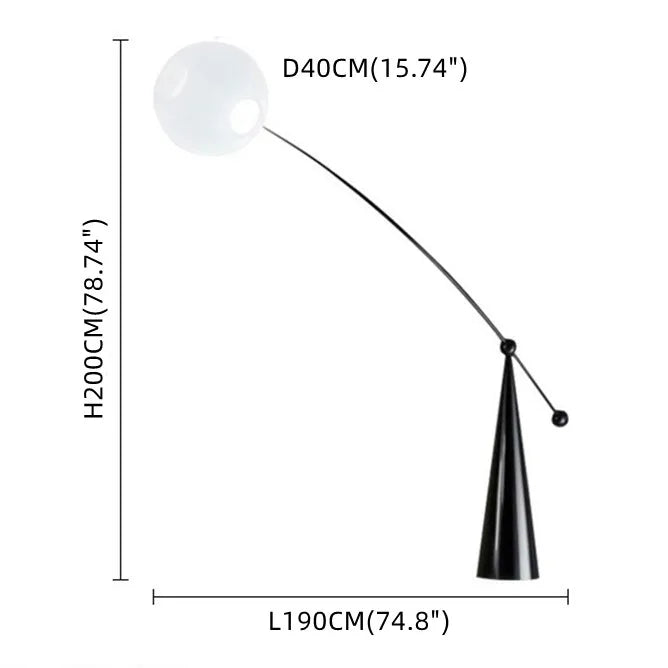 LumiGlow – Moderne Decoratieve Vloerlamp met Dimbare LED