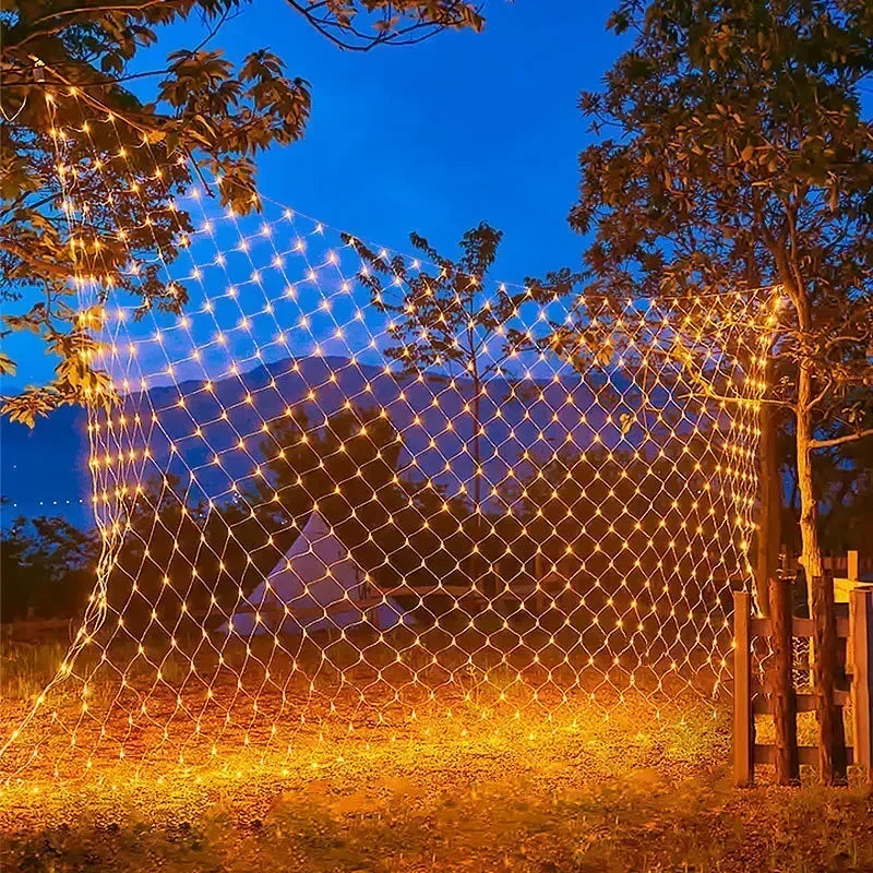LED Kerstverlichting Netvormig
