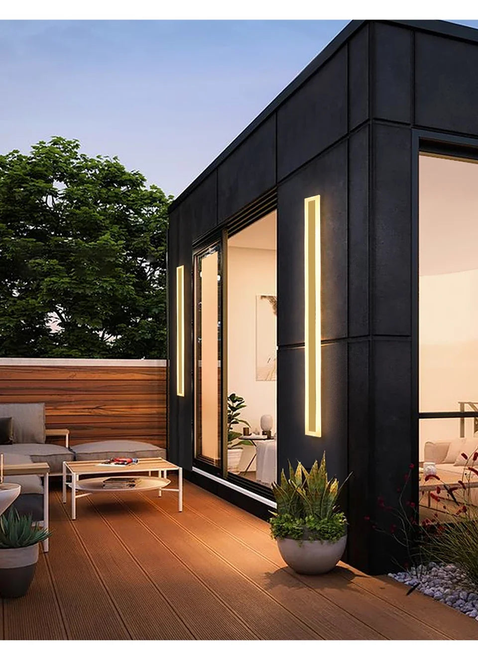 LumoFlex Villa – IP65 Waterdichte LED Wandlamp | Dimbare Buitenverlichting voor Tuin, Balkon & Gevel - buitenverlichting