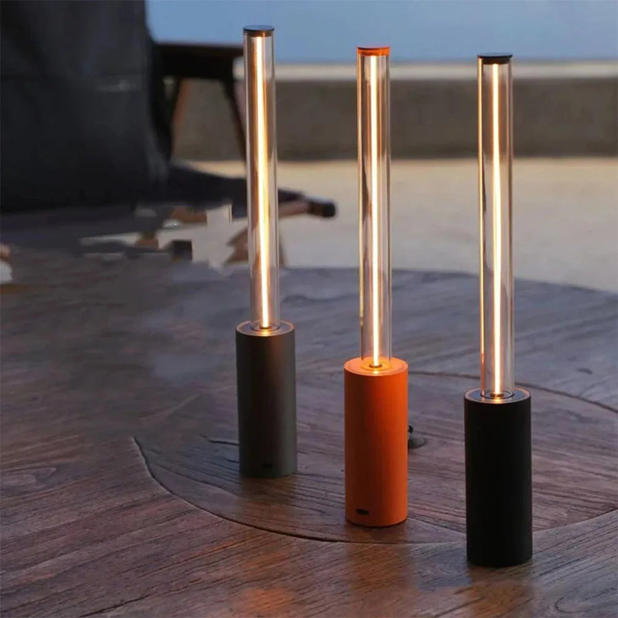 Modern Minimalistische Ademlicht Tafellamp – Draagbare Oplaadbare Touch Bedlamp & Nachtlampje