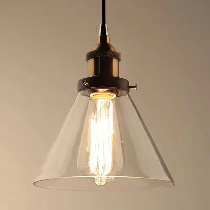 NordicLoom – Moderne Loft Hanglamp met Glas - hanglampen - close-up