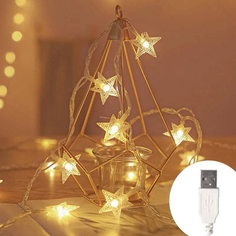 StellaGlow LED Sterren Sfeerverlichting – 51-100 LED’s Batterijgevoed