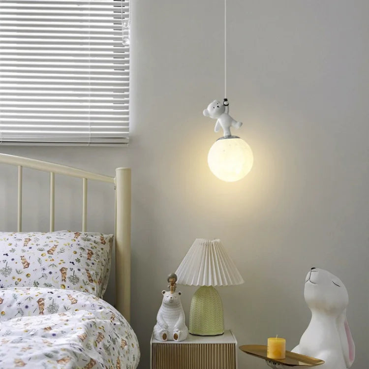 Nordic Bear Glow - hanglampen - afmetingen