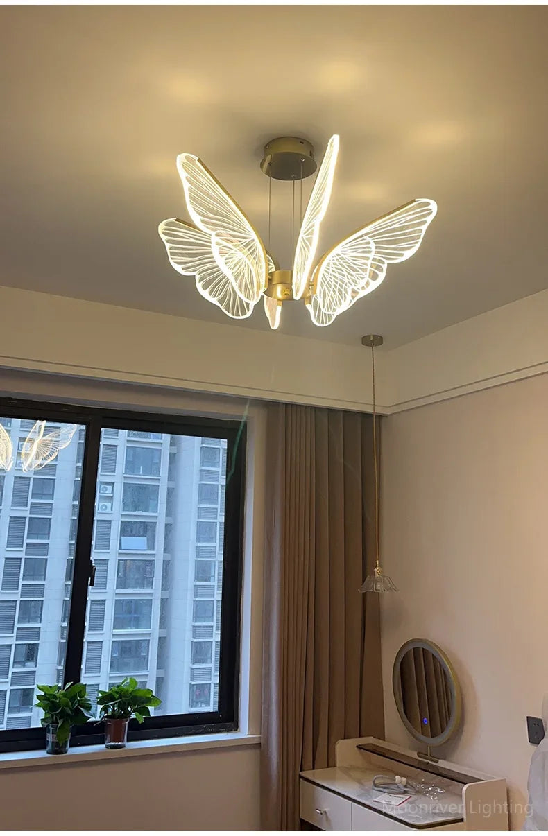 Moonriver LED Vlinder Hanglamp - hanglampen - detail