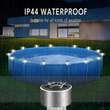 SOLARLUX 6-delige LED Solar Zwembadlamp Set
