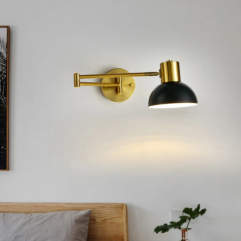 LUXARM Verstelbare Wandlamp met Lange Arm - wandlamp - afmetingen