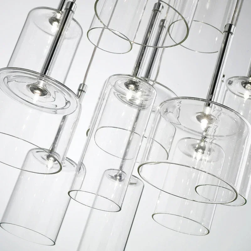 LuceVetro Eleganza – Italiaanse Minimalistische Design Hanglamp