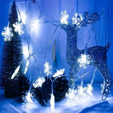 FrostLume LED Sneeuwvlok Slingerlicht