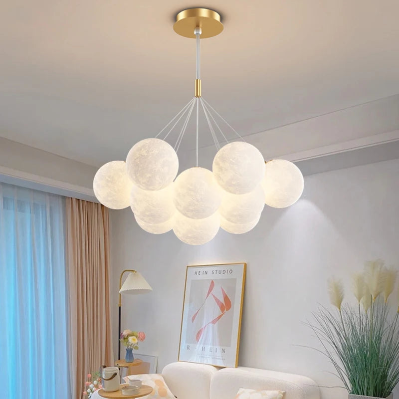 DreamGlow KidsChandelier – Moderne 3D-Print Kinderkamer Hanglamp