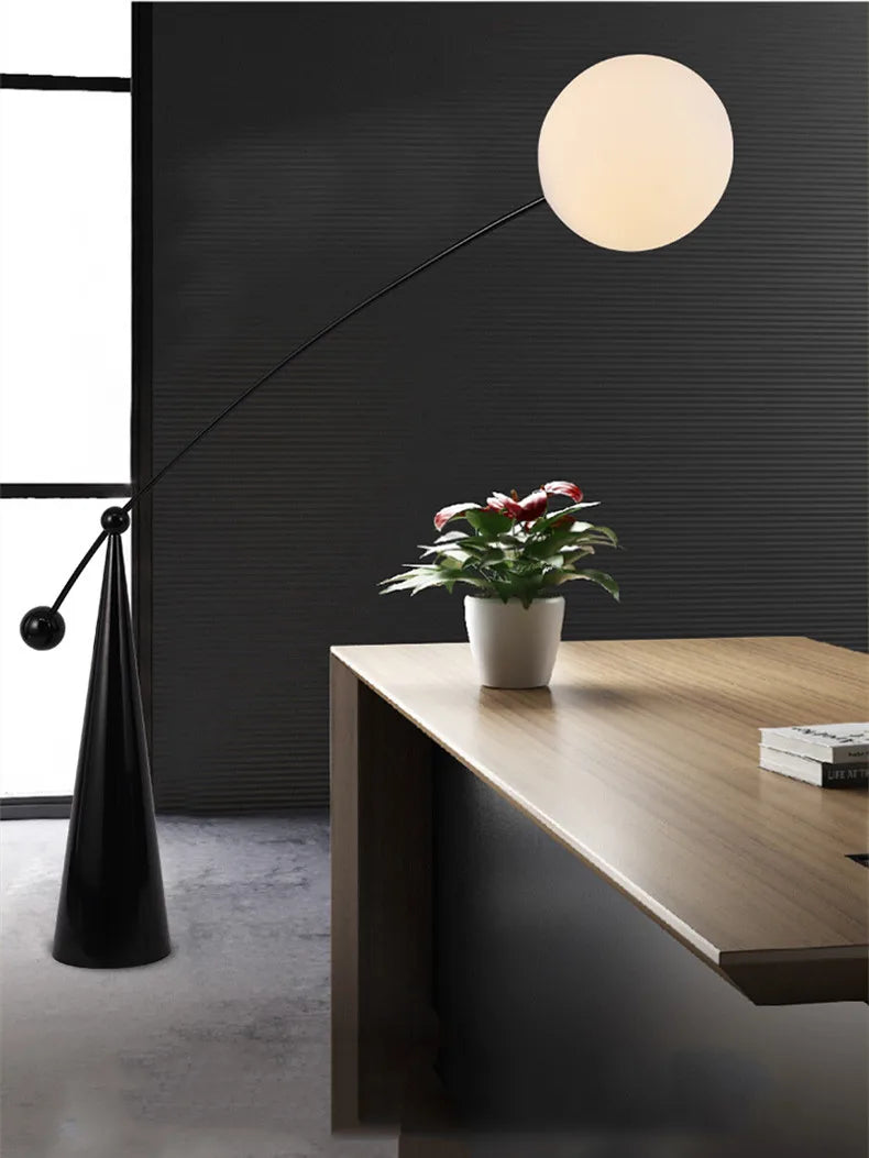 LumiGlow – Moderne Decoratieve Vloerlamp met Dimbare LED - vloerlampen - detail