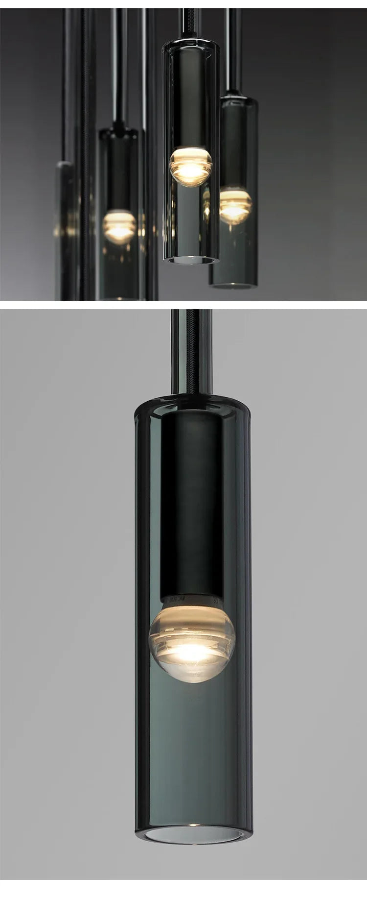 Lunavera Moderne Glazen Hanglamp - hanglampen - materiaaldetail
