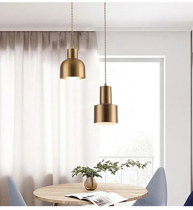 AuroraNord Goudgeplateerde Nordic Hanglamp - wandlamp - detail