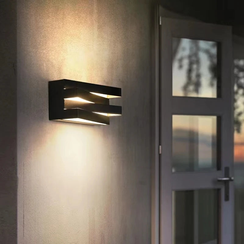 LuxGate Pro – LED Buitenwandlamp IP65 van Aluminium voor Tuin, Villa & Poort
