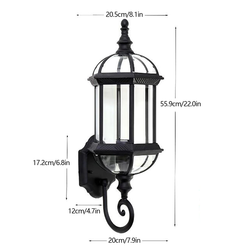 LUMIVINTA Retro Wandlantaarn Buiten