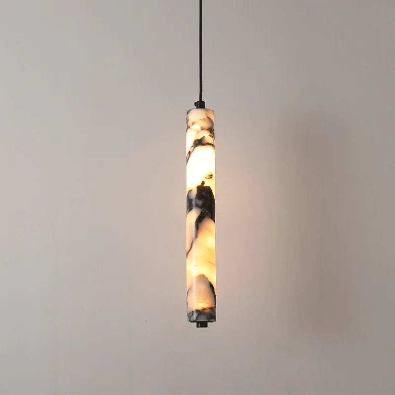 LuminaStone Luxe Natuursteen Hanglamp