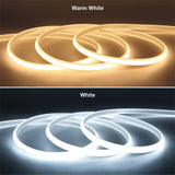 NeoGlow COB LED Neon Lichtstrip – 5M / 10M / 20M / 30M 110V–220V Waterproof LED