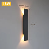 LumaShield Duo – LED Wandlamp Zwart & Wit
