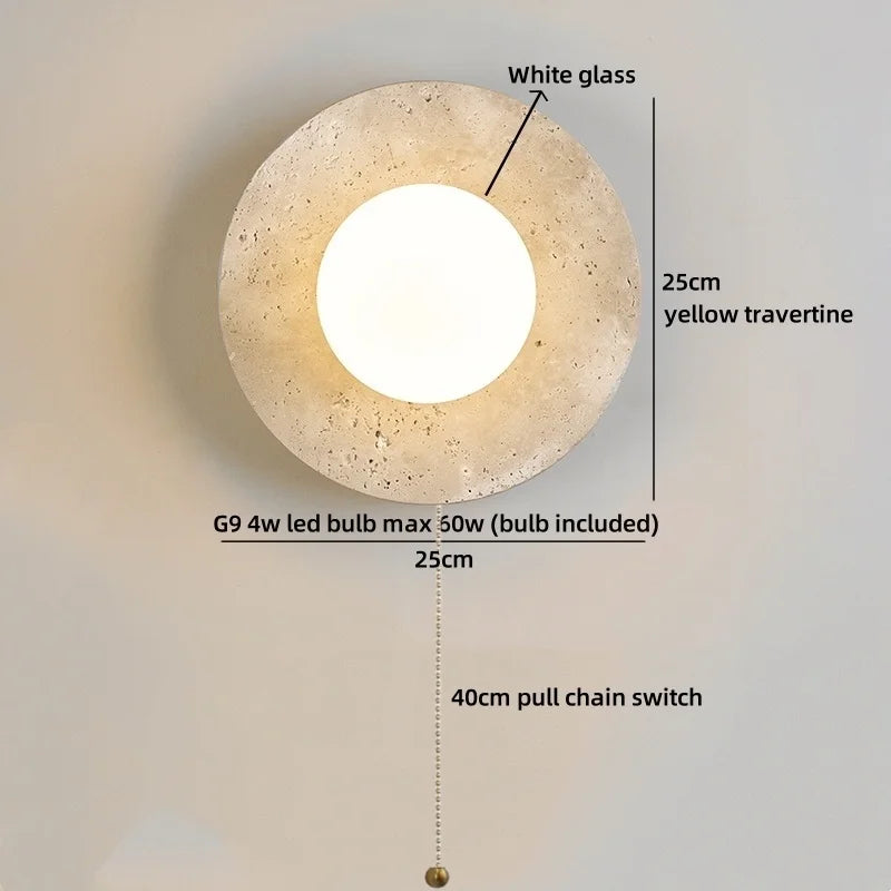 TravernoLux LED Wandlamp - wandlamp - materiaaldetail