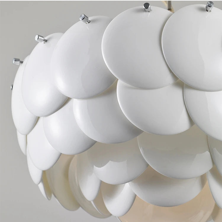 Franse Handgemaakte Luxe Keramische Kroonluchter - hanglampen - sfeerbeeld