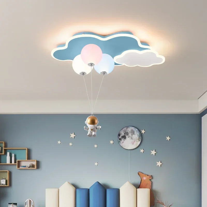 Nordic Astronaut Cloud LED Hanglamp - plafondlamp