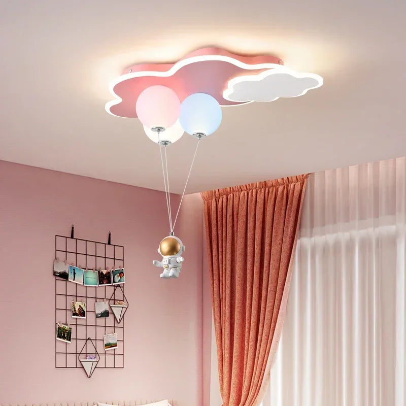 Nordic Astronaut Cloud LED Hanglamp - plafondlamp - sfeerbeeld