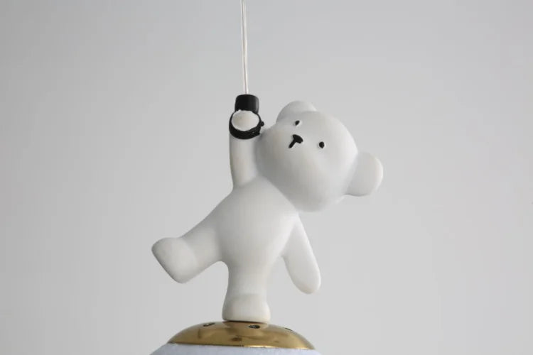 Nordic Bear Glow - hanglampen - gemonteerd