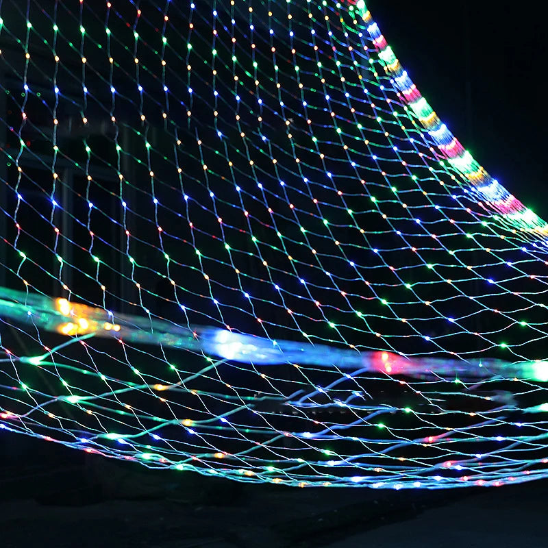 LED Kerstverlichting Netvormig