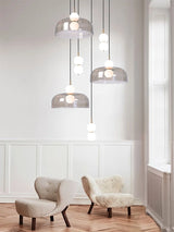 NordLume DuoSphere – Scandinavische Dubbele Glazen Hanglamp