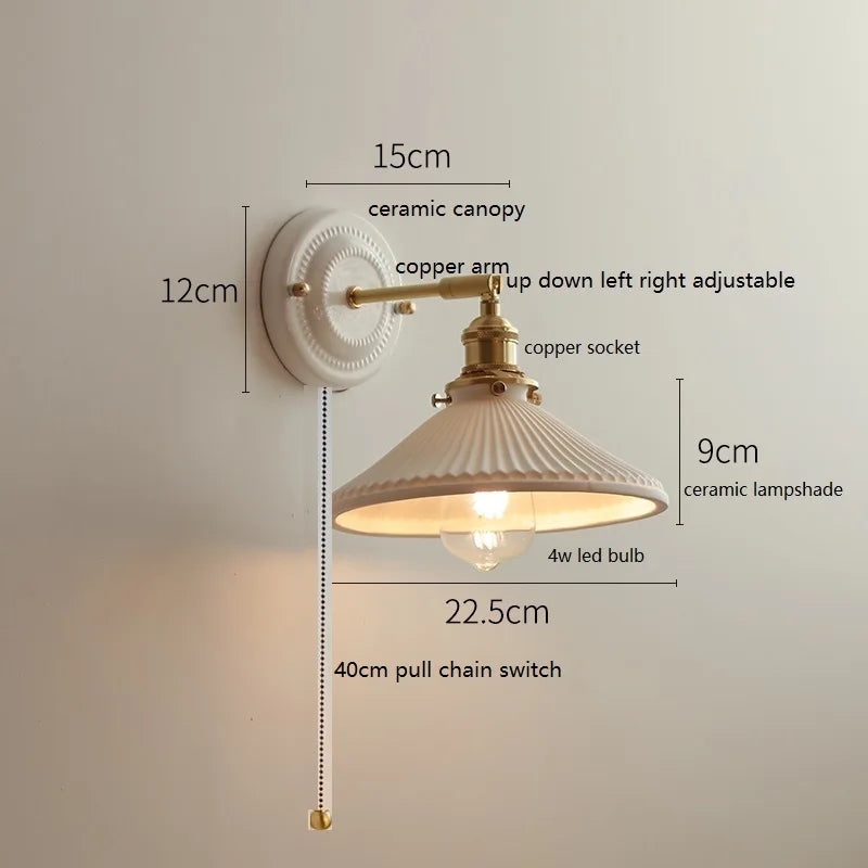 LumièreNova Moderne LED Wandlamp - wandlamp - afmetingen