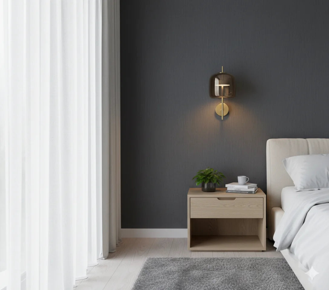 LumiVerre – Elegante Glazen Wandlamp - wandlamp