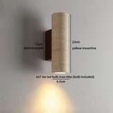 TerraLume Wabi-Sabi Travertin LED Wandlamp