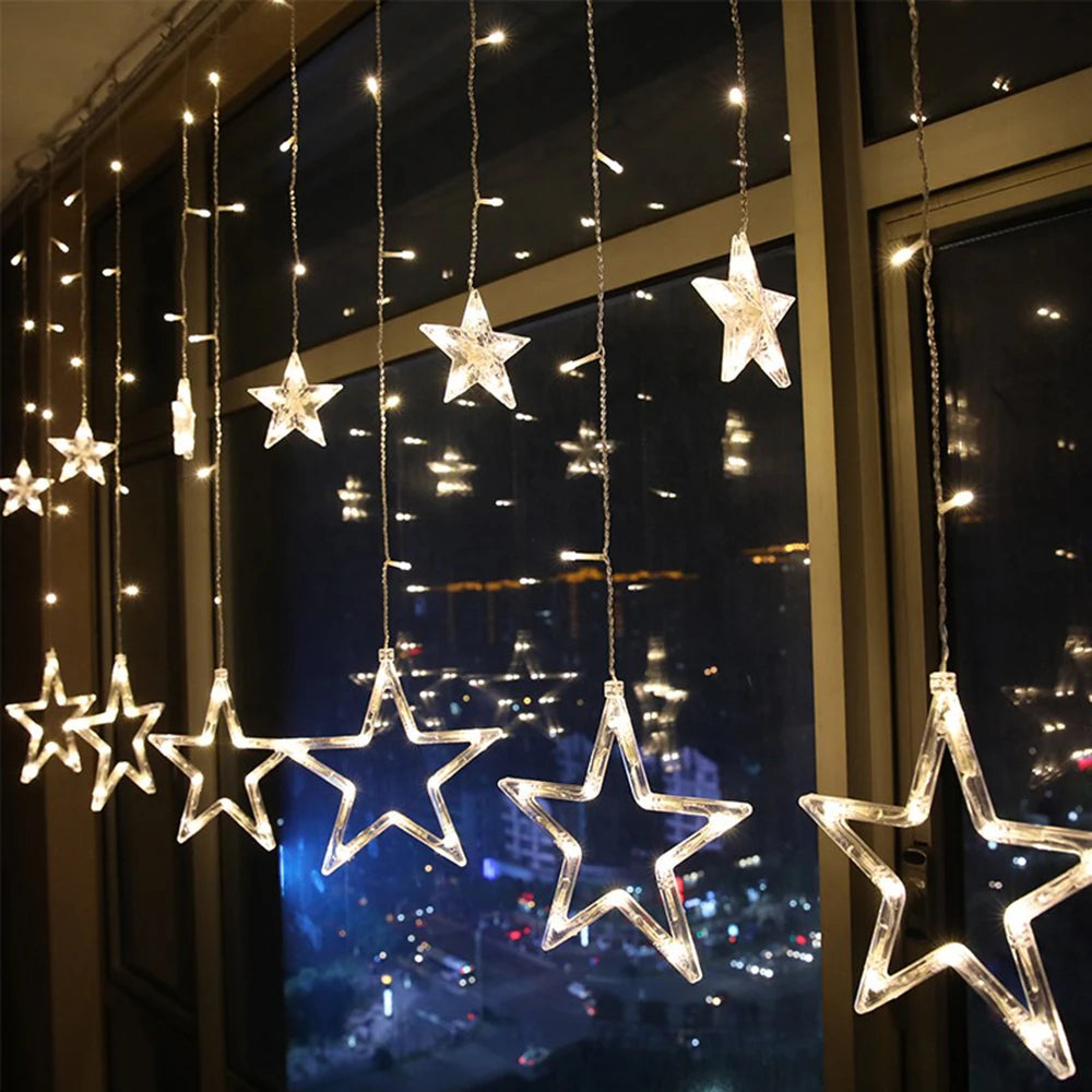 StellaGlow 3.5M LED IJskristal Slingerlicht - buitenverlichting - in de kamer