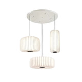 Modern Japanese Wabi Sabi Zijdehanglamp