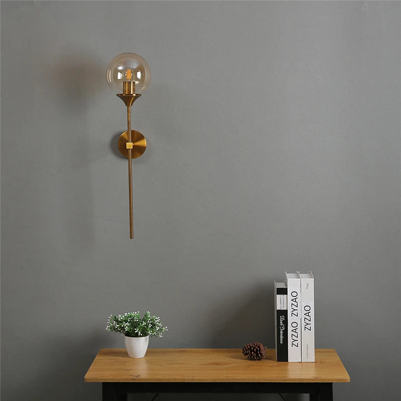 NordicGlow Moderne Gekleurde Glas Wandlamp - wandlamp - in de kamer