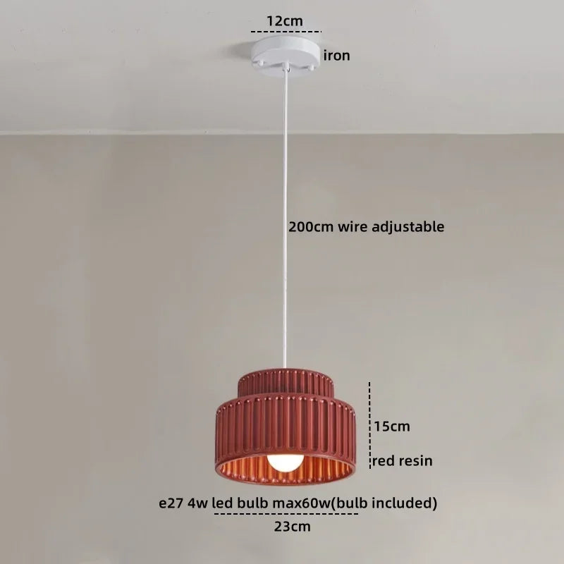 LumiCream – Nordic Moderne LED Hanglamp - plafondlampen - in de kamer