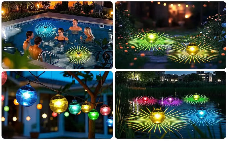 SOLAGLOW Drijvende Solar RGB Zwembadlamp