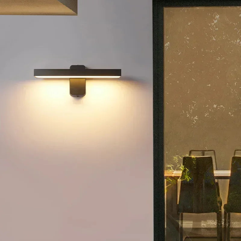Waterdichte LED Buitenlamp - wandlamp - detail