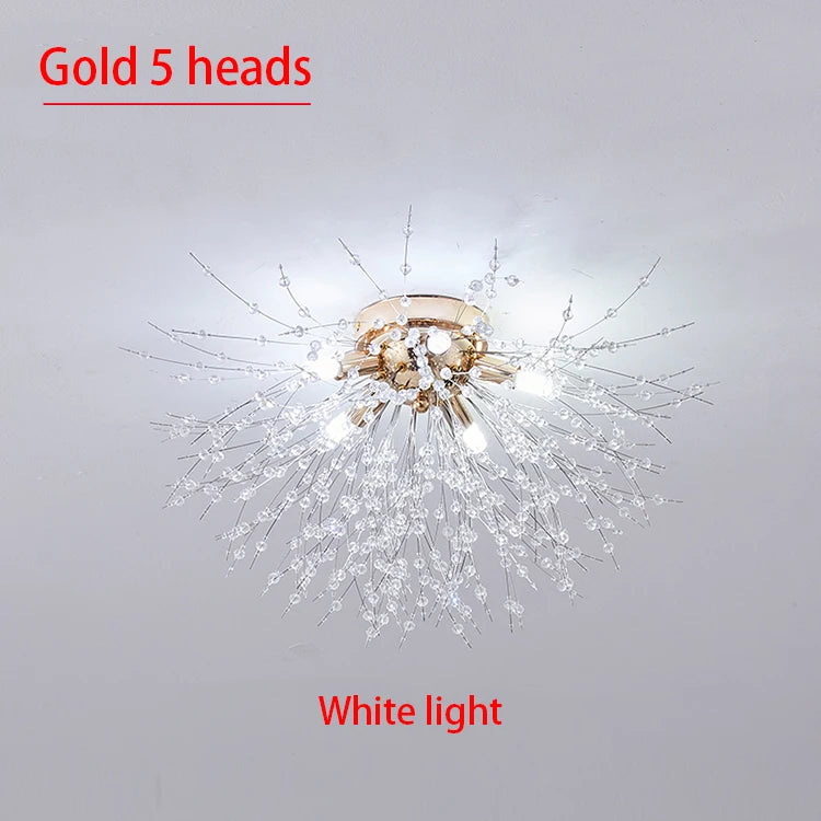 Dandeluxe Paardenbloem Kristal Plafondlamp - plafondlamp