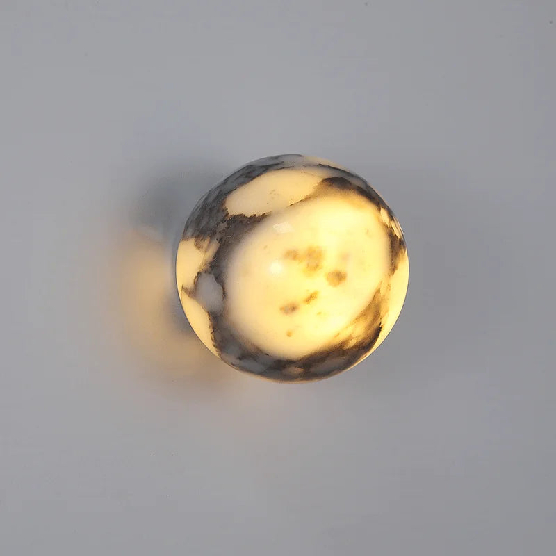 Luxe Natuursteen Wandlamp - wandlamp