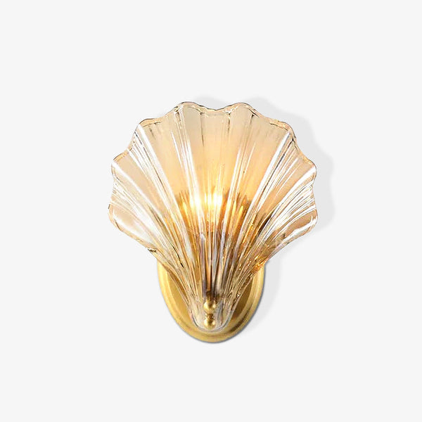 Wandlamp In De Vorm Van Een Schelp - wandlampen